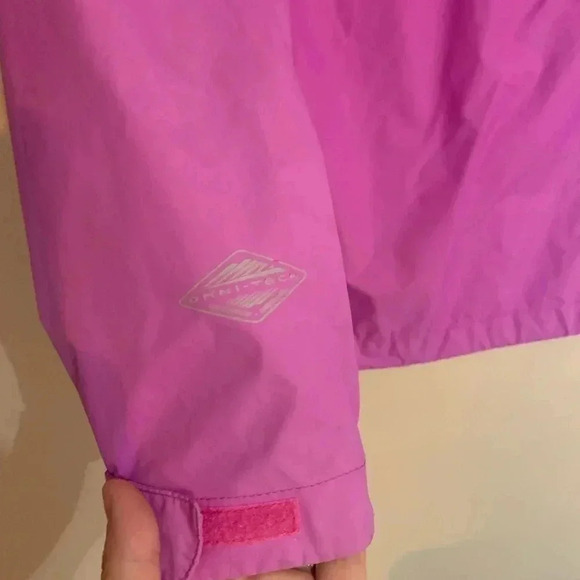 Columbia bright purple rain Omni tech jacket water resistant | size small - Picture 4 of 7